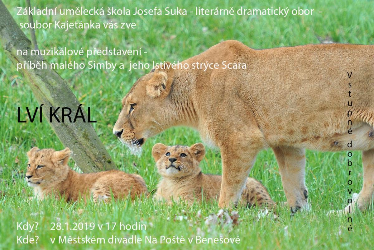 Plakát Lví král